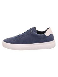 Legero Skórzane sneakersy "Mondo" w kolorze niebieskim rozmiar: 47. Niebieskie trampki Legero, bez wzorów, bez zapięcia. Za 264.45 zł.