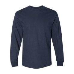 Koszulka Z Długim Rękawem Dla Dorosłych Unisex Hammer. Czarne bluzki GILDAN, l, bez wzorów, sportowe, bez kołnierzyka, bez ramiączek. Za 80.99 zł.