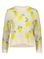 ONLY Sweter w kolorze beżowo-żółtym rozmiar: S. Brązowe swetry Only, s, bez wzorów, bez ramiączek. Za 70.90 zł.