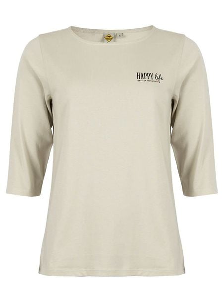 Roadsign Koszulka w kolorze beżowym rozmiar: L. Brązowe bluzki Roadsign, l, bez wzorów, z bawełny, bez kołnierzyka, bez ramiączek. Za 28.17 zł.