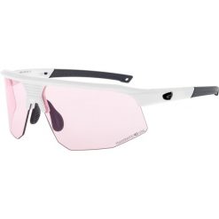 Okulary rowerowe fotochromowe GOG KILO. Białe okulary przeciwsłoneczne GOG, bez wzorów, sportowe. Za 459.00 zł.