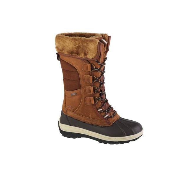 Buty zimowe damskie, CMP Thalo Wmn Snow Boot. Brązowe trekkingi CMP, z materiału, outdoorowe. Za 499.99 zł.