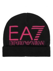 EA7 Emporio Armani Czapka 7X000006 AF11994 MC019 Czarny. Czarne czapki EA7 Emporio Armani, bez wzorów. Za 149.99 zł.