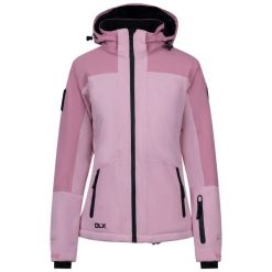 Dlx Erica - Damska kurtka narciarska Dlx Goździk. Czerwone kurtki narciarskie DLX, bez wzorów, z puchu, bez kaptura, narciarskie. Za 917.99 zł.