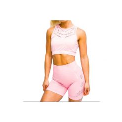 Biustonosz sportowy damski GymHero Venice Beach Top Short Bra. Czerwone bielizna sportowa Gym Hero, m, bez wzorów, z elastanu. Za 69.99 zł.