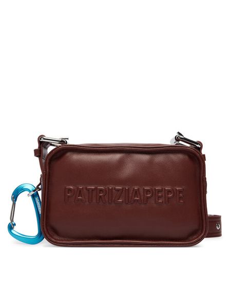 Patrizia Pepe Torebka 2B0153/L113-B861 Brązowy. Brązowe torebki klasyczne Patrizia Pepe, bez wzorów, ze skóry, bez dodatków. Za 1,089.00 zł.