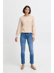 B.young Sweter w kolorze beżowym rozmiar: L. Brązowe swetry b.young, l, bez wzorów, z wełny, bez ramiączek. Za 85.95 zł.