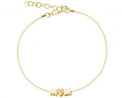 Złota bransoletka - mama. Żółte bransoletki Apart, złote. Za 919.00 zł.