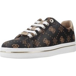 Kapcie GUESS FLTSS3 FAL12 Czarny. Czarne obuwie domowe Guess, z aplikacjami, z syntetyku, bez zapięcia. Za 535.63 zł.