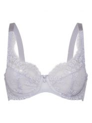Hunkemöller Biustonosz z fiszbiną Daisy 301148 Fioletowy. Fioletowe biustonosze Hunkemöller, bez wzorów, z syntetyku. Za 89.99 zł.