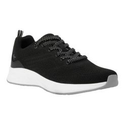 Buty Sportowe Damskie Morskie. Czarne obuwie sportowe Regatta, bez zapięcia, trekkingowe. Za 162.99 zł.