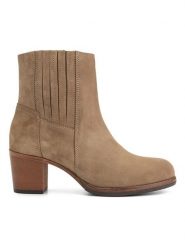 Mysa Skórzane botki "Pentas" w kolorze beżowym rozmiar: 39. Brązowe botki Mysa, bez wzorów, bez obcasa, bez zapięcia. Za 354.94 zł.