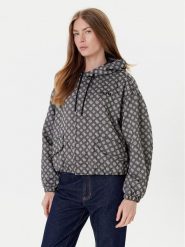 Guess Kurtka przejściowa V5YL02 WH492 Czarny Regular Fit. Czarne kurtki Guess, xs, z aplikacjami, z syntetyku, bez kaptura. Za 659.99 zł.