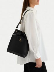 Beverly Hills Polo Club Torebka CEO-BHPC-C-020-09 Czarny. Czarne torebki klasyczne Beverly Hills Polo Club, bez wzorów, z materiału, bez dodatków. Za 219.99 zł.
