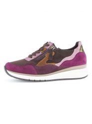 Gabor Sneakersy w kolorze fioletowo-brązowym rozmiar: 41. Brązowe trampki Gabor, bez wzorów, bez zapięcia. Za 264.15 zł.