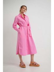 Josephine & Co Sukienka koszulowa "Demi" w kolorze jasnoróżowym rozmiar: 34. Różowe sukienki Josephine & Co, bez wzorów, z bawełny, bez kołnierzyka, bez ramiączek, midi, koszulowe. Za 282.99 zł.