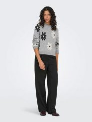 ONLY Sweter w kolorze szarym rozmiar: S. Szare swetry Only, s, bez wzorów, bez ramiączek. Za 129.95 zł.