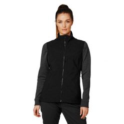 Kurtka damska Helly Hansen paramount softshell. Czarne kurtki sportowe Helly Hansen, xs, bez wzorów, z softshellu, bez kaptura, trekkingowe. Za 470.00 zł.
