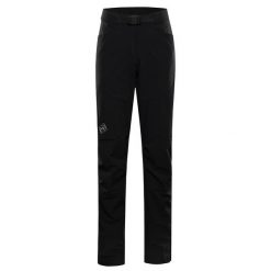 Spodnie damskie trekkingowe softshellowe Alpine Pro Akana 3. Brązowe spodnie narciarskie Alpine Pro, l, bez wzorów, z elastanu, trekkingowe. Za 389.00 zł.