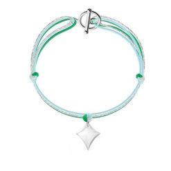 Bransoletka WENDY BLUE posrebrzana. Niebieskie bransoletki Lilou, posrebrzane. Za 227.00 zł.