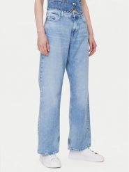 Mustang Jeansy Madison 1016211 Błękitny Wide Fit. Niebieskie jeansy Mustang, bez wzorów. Za 289.99 zł.