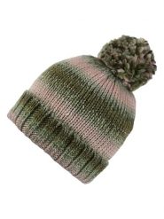Regatta Czapka "Frosty Hat VI" w kolorze zielono-jasnoróżowym rozmiar: onesize. Zielone czapki Regatta, bez wzorów, ze splotem. Za 52.67 zł.