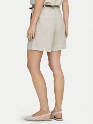 ONLY Szorty materiałowe Siesta 15367413 Beżowy Regular Fit. Brązowe szorty Only, bez wzorów, z materiału. Za 149.99 zł.