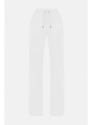 Juicy Couture Spodnie dresowe w kolorze białym rozmiar: L. Białe spodnie dresowe Juicy Couture, l, bez wzorów, z dresówki. Za 217.99 zł.