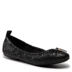 Baleriny MICHAEL Michael Kors. Czarne baleriny MICHAEL Michael Kors, bez wzorów, bez obcasa. Za 719.99 zł.