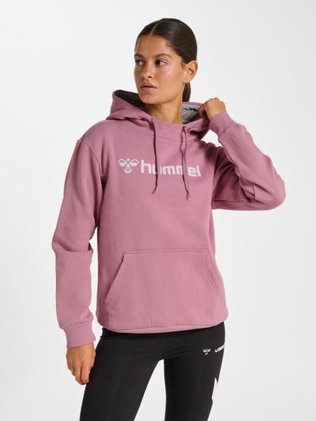 Bluza damska z kapturem Hummel Mover. Niebieskie bluzy Hummel, l, bez wzorów, z bawełny, z kapturem. Za 129.93 zł.