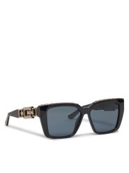 Guess Okulary przeciwsłoneczne GU7915 Czarny. Czarne okulary przeciwsłoneczne Guess, z aplikacjami, z tworzywa sztucznego. Za 569.99 zł.