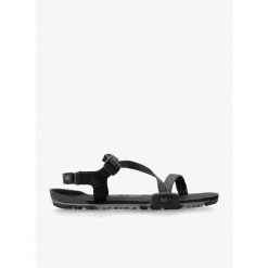 Sandały turystyczne damskie Xero Shoes Z-Trail EV. Czarne sandały XERO SHOES, bez wzorów, sportowe, bez obcasa, bez zapięcia. Za 245.99 zł.