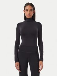 Guess Body V6BP04 K6317 Czarny Slim Fit. Czarne body Guess, s, z aplikacjami, z syntetyku. Za 264.99 zł.