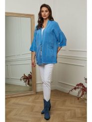 Plume Kardigan "Enolal" w kolorze niebieskim rozmiar: XXL. Niebieskie kardigany Plume, xxl, bez wzorów. Za 144.95 zł.