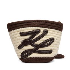 Torebka KARL LAGERFELD. Czarne listonoszki KARL LAGERFELD, bez wzorów, bez dodatków. Za 649.99 zł.