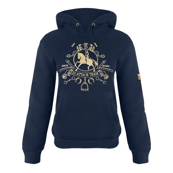 Bluza jeździecka JD ATTACK Royal. Brązowe bluzy JD ATTACK, l, bez wzorów, z bawełny, bez kaptura. Za 229.00 zł.