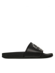 KARL LAGERFELD Klapki Kondo 2.0 KL80908A Czarny. Czarne klapki KARL LAGERFELD, bez wzorów, z tworzywa sztucznego, bez obcasa. Za 269.99 zł.