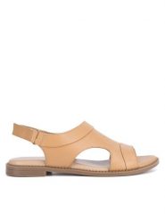 Lasocki Sandały EST-AFIONA-09 Beżowy. Brązowe sandały Lasocki, bez wzorów, ze skóry, bez obcasa, na płaskiej podeszwie, bez zapięcia. Za 159.99 zł.