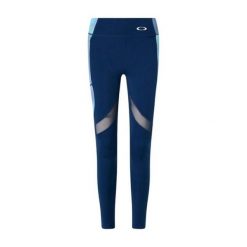 Legginsy damskie Oakley PURSUIT PRO TIGHT granatowe FOA500565-6LE r M. Niebieskie legginsy Oakley, m, bez wzorów, z tkaniny. Za 304.65 zł.