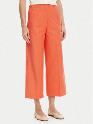 United Colors Of Benetton Spodnie materiałowe 42A8DF08R Pomarańczowy Wide Leg. Brązowe spodnie materiałowe United Colors of Benetton, bez wzorów, z materiału. Za 219.99 zł.
