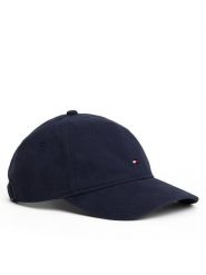 Tommy Hilfiger Czapka z daszkiem Th Flag Soft 6 Panel AW0AW17781 Granatowy. Niebieskie czapki TOMMY HILFIGER, bez wzorów, z bawełny. Za 169.99 zł.