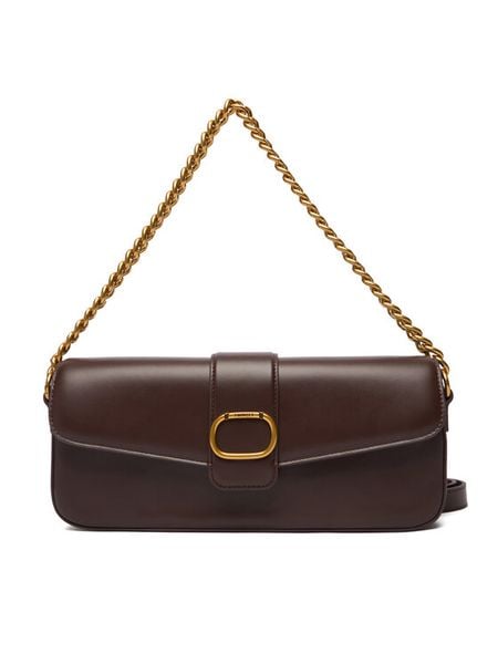 TWINSET Torebka 252TD836A Brązowy. Brązowe listonoszki Twinset, bez wzorów, ze skóry, bez dodatków. Za 1,059.00 zł.