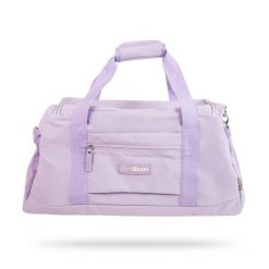 Torba sportowa nylonowa 41,25 l Aura Lavender. Fioletowe torby na ramię GYMBEAM, bez wzorów, z nylonu, klasyczne, na ramię, bez dodatków. Za 153.90 zł.
