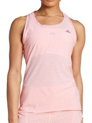 Adidas Top "Adizero" w kolorze jasnoróżowym do biegania rozmiar: XS. Różowe koszulki sportowe Adidas, bez wzorów, bez ramiączek, do biegania. Za 174.95 zł.