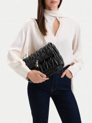 Eva Minge Torebka EO-KY-357 Czarny. Czarne torebki klasyczne Eva Minge, bez wzorów, ze skóry, bez dodatków. Za 279.99 zł.
