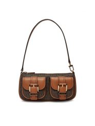 MICHAEL Michael Kors Torebka 32S5GZCU1B Brązowy. Brązowe torebki klasyczne MICHAEL Michael Kors, bez wzorów, ze skóry, bez dodatków. Za 679.99 zł.