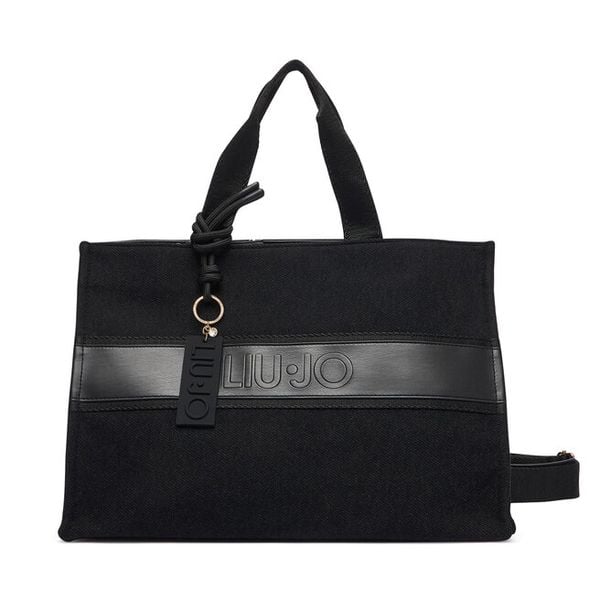 Torebka Liu Jo. Czarne torebki klasyczne Liu Jo, bez wzorów, bez dodatków. Za 499.99 zł.