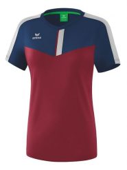 Erima Koszulka sportowa "Squad" w kolorze granatowo-czerwonym rozmiar: 40. Czerwone koszulki sportowe Erima, bez wzorów, z materiału, bez ramiączek, outdoorowe. Za 59.45 zł.