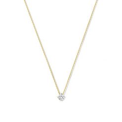 Beloro Naszyjnik Beloro Jewels Monte Napoleone Stella złoty - 9-karatowe złoto Naszyjniki 1 ct Damski. Żółte naszyjniki Beloro, z cyrkonią, złote. Za 639.99 zł.