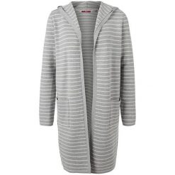 S.Oliver Ladies cardigan 14.802.64.2992.94G0 Grey Melange Stripe s (rozmiar 34). Szare swetry S.Oliver, s, bez wzorów, bez ramiączek. W wyprzedaży za 171.00 zł.